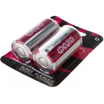 Алкалиновые элементы питания JAZZWAY ФАZА LR20 Super Alkaline BL-2