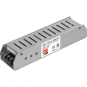 Блок питания JAZZWAY для светодиодной ленты 12V BSPS 12V8 3A=100W IP20 Блок питания JAZZWAY для светодиодной ленты 12V BSPS 12V8 3A=100W IP20