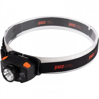 Фонарь аккумуляторный налобный JAZZWAY 5036611 ACCUH1-L5WZ-OG ZOOM LED 5Вт + 2хRED SMD IP54