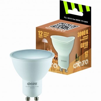 Лампа JAZZWAY ФАZА FLL- GU10 12w 3000K 175-265V Лампа JAZZWAY ФАZА FLL- GU10 12w 3000K 175-265V