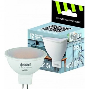 Лампа JAZZWAY ФАZА FLL- JCDR 12w GU5.3 5000K 230/50 Лампа JAZZWAY ФАZА FLL- JCDR 12w GU5.3 5000K 230/50