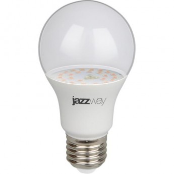 Лампа светодиодная для растений JAZZWAY PPG A60 AGRO 9W CLEAR E27 Лампа светодиодная для растений JAZZWAY PPG A60 AGRO 9W CLEAR E27