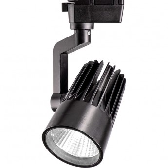 Светильник светодиодный трековый на шинопровод JAZZWAY ДПО- 25Вт 4000K 2200Лм 24° BL (чёрный) IP40